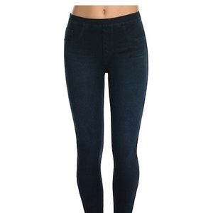 SPANX Jean Ish blue ankle leggings size Large
